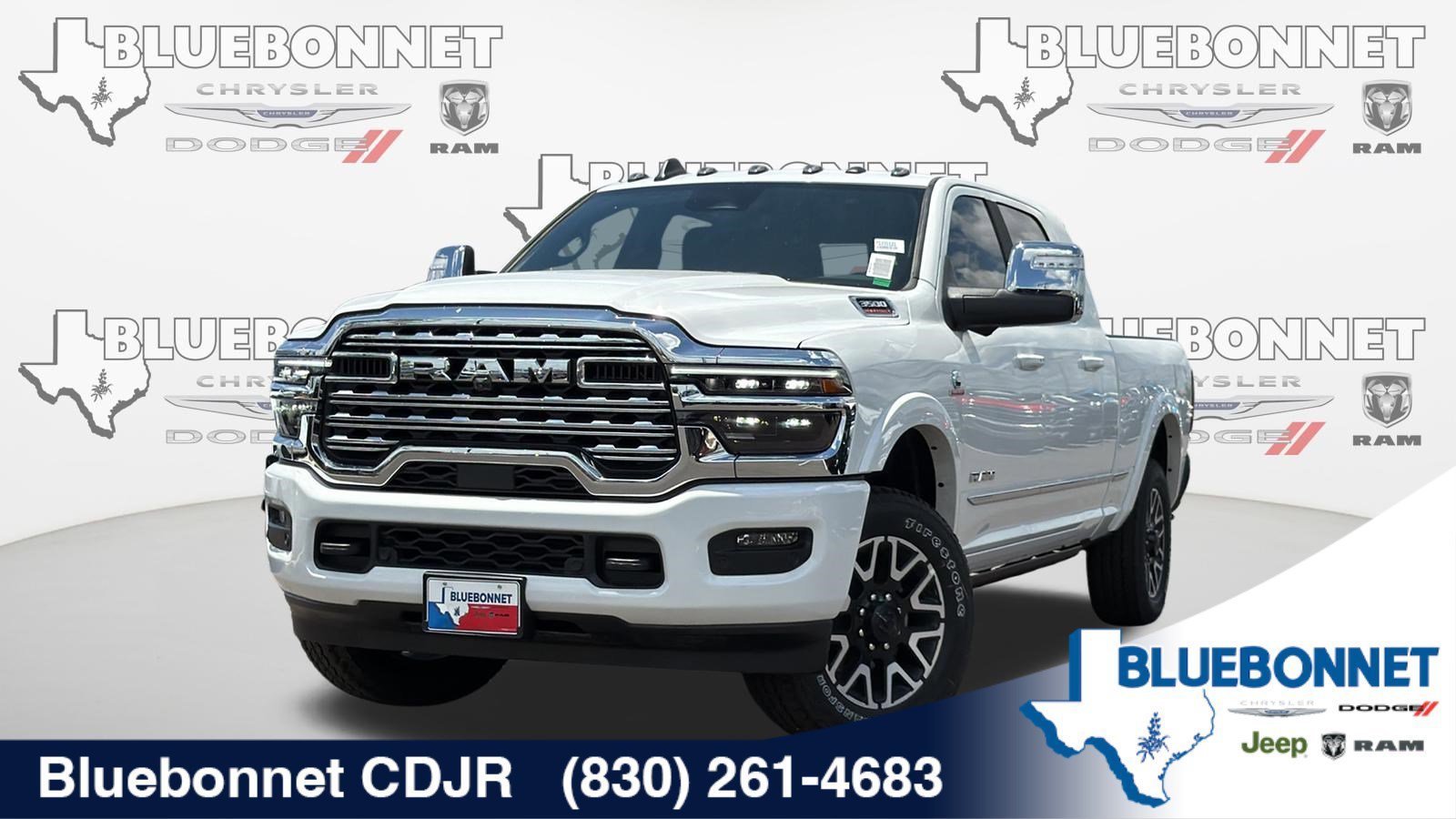 New 2026 Bright White Clear-Coat Exterior Paint RAM Limited image 1