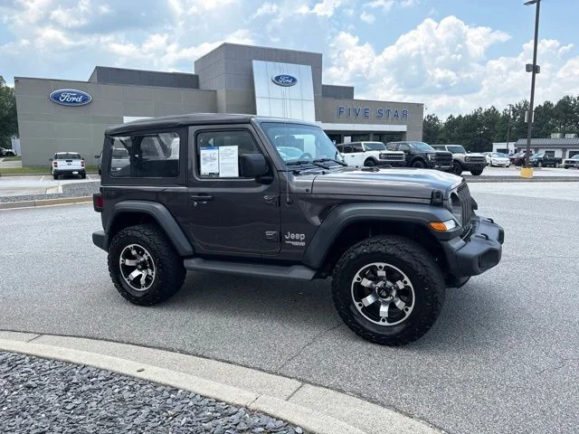 Used 2020 Gray Jeep Sport image 1