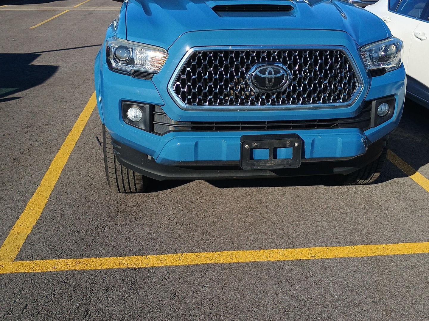 Used 2019 Cavalry Blue Toyota TRD Sport image 2