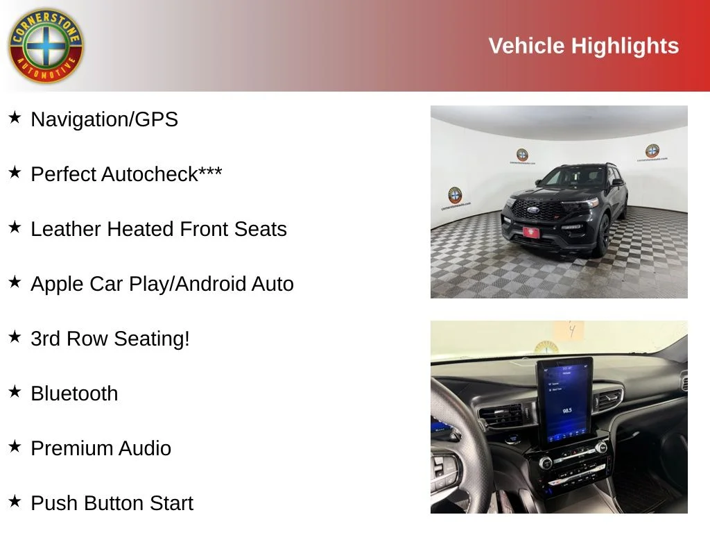 Used 2023 Ford Explorer ST with VIN 1FM5K8GC9PGA32070 for sale in Elk River, Minnesota