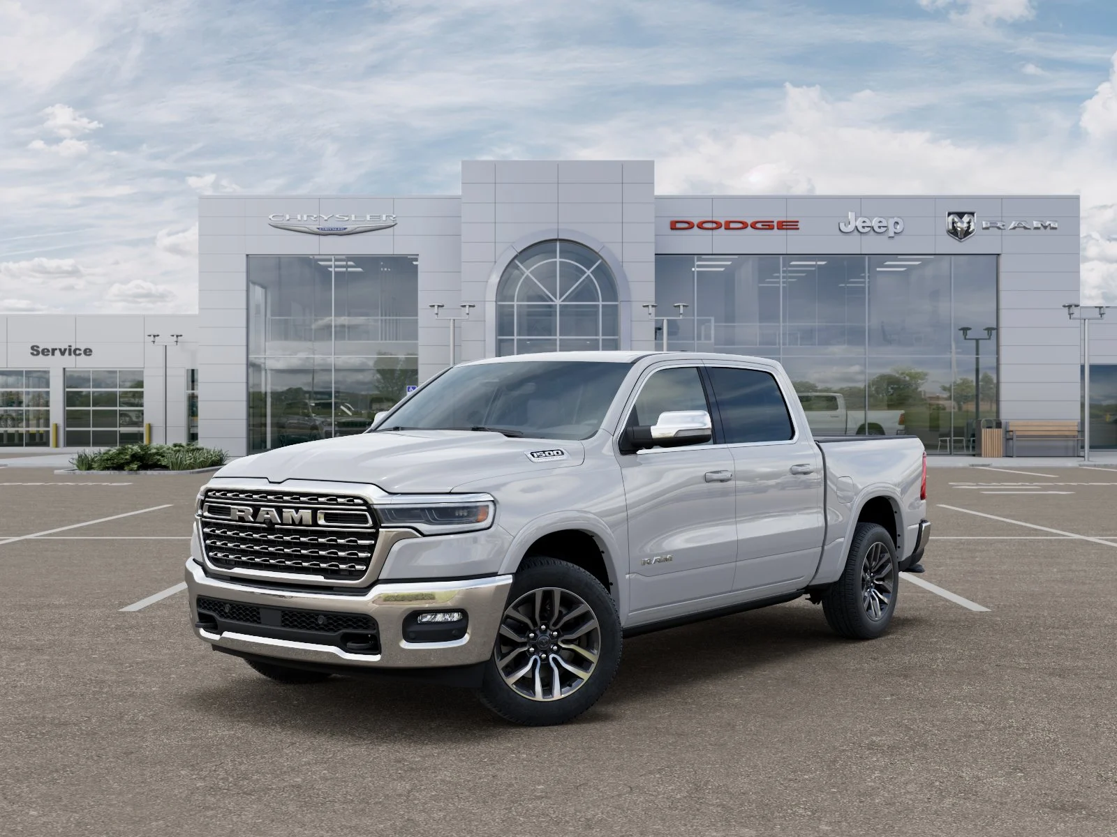 New 2026 Bright White Clearcoat RAM Limited image 25