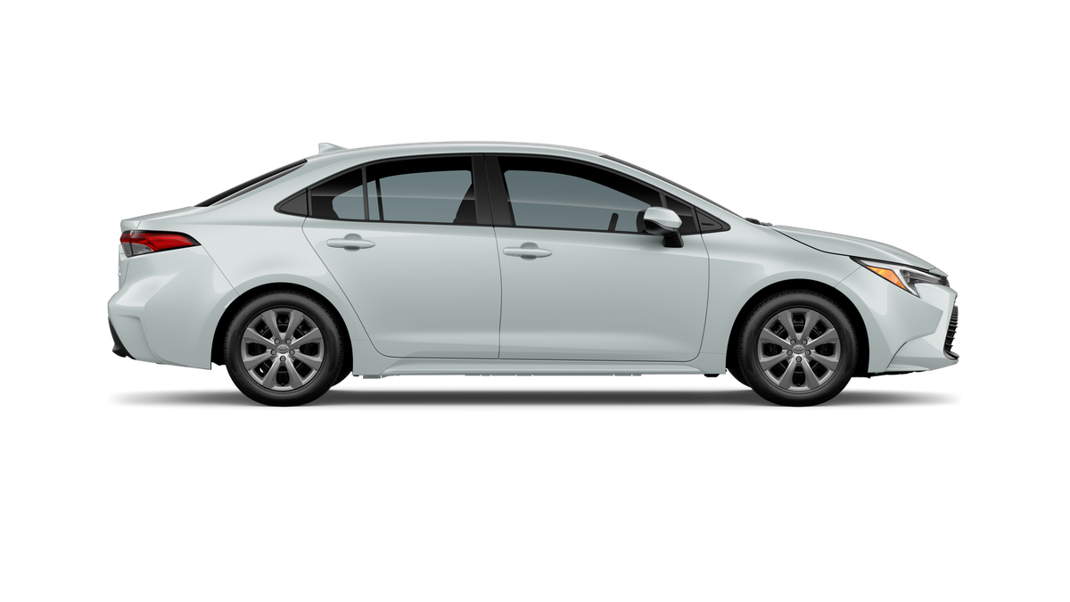 New 2027 Wind Chill Pearl Toyota Hybrid LE image 12