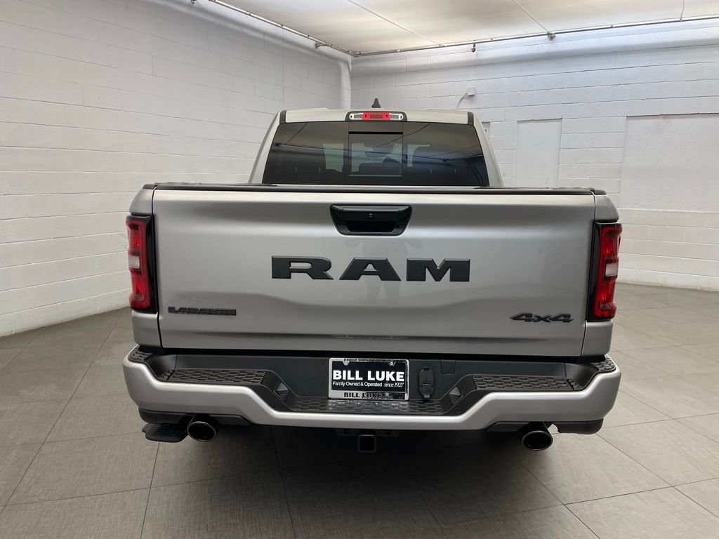 New 2026 Billet Silver Metallic Clear-Coat Exterior Paint RAM Laramie image 4