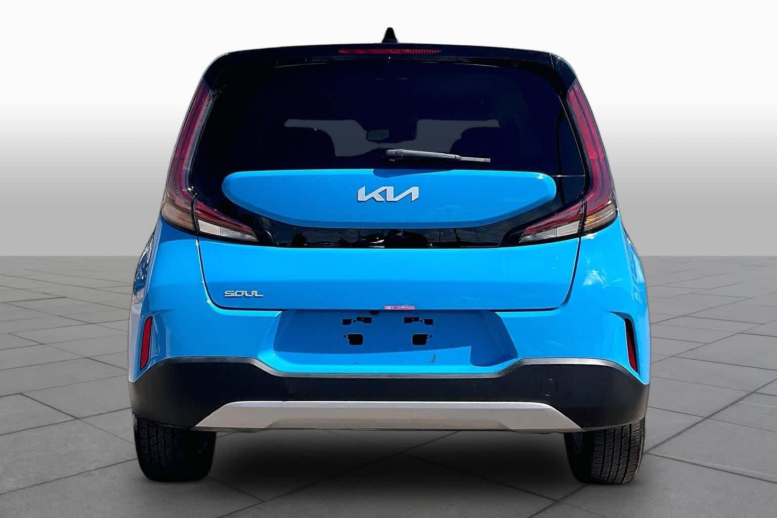 Used 2025 Surf Blue w/Black Roof Kia S image 5