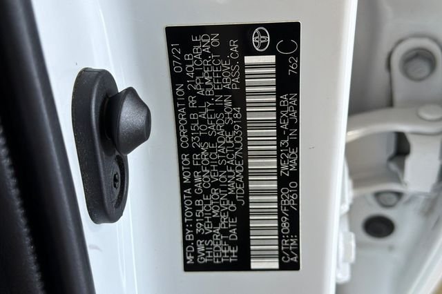 Used 2022 Wind Chill Pearl Toyota LE image 36