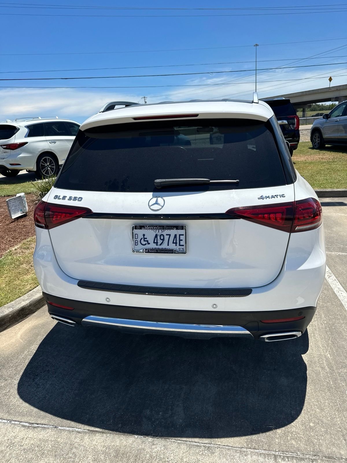 Used 2020 White Mercedes-Benz GLE 350 image 8