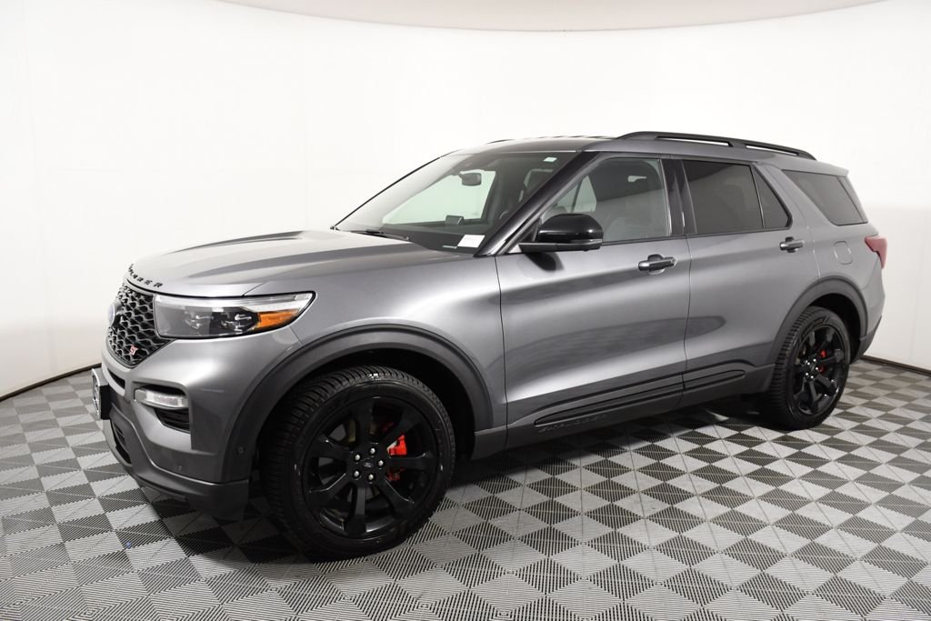 Used 2021 Ford Explorer ST with VIN 1FM5K8GC2MGA83230 for sale in Richfield, Minnesota