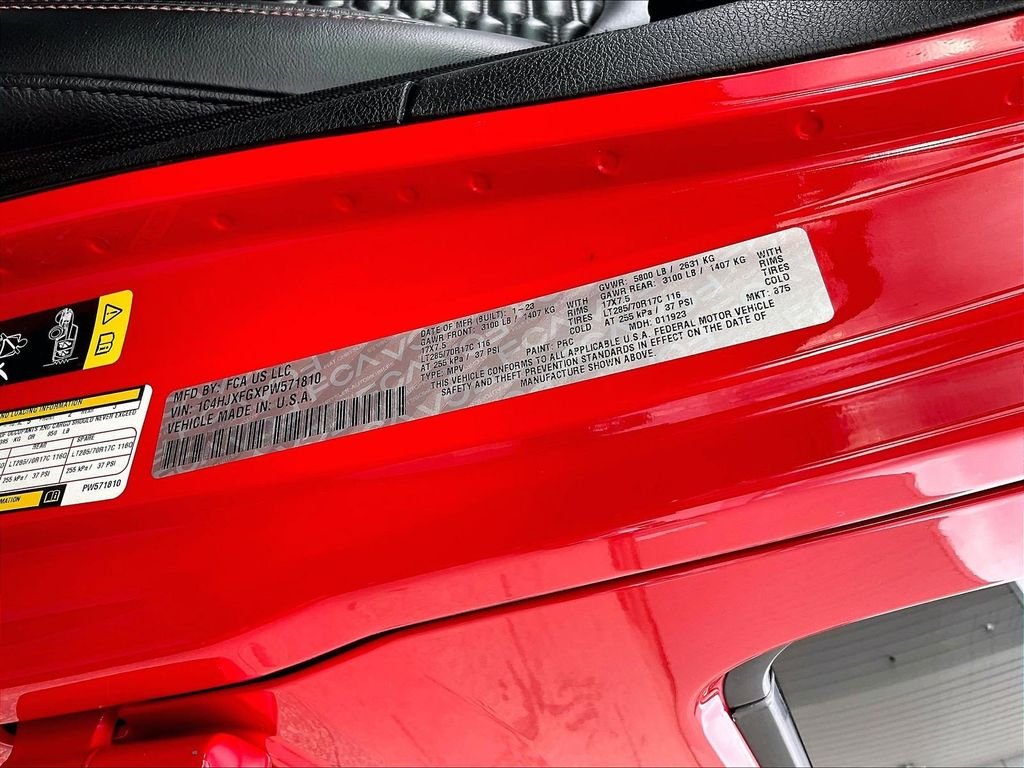 Used 2023 Red Jeep Rubicon image 34