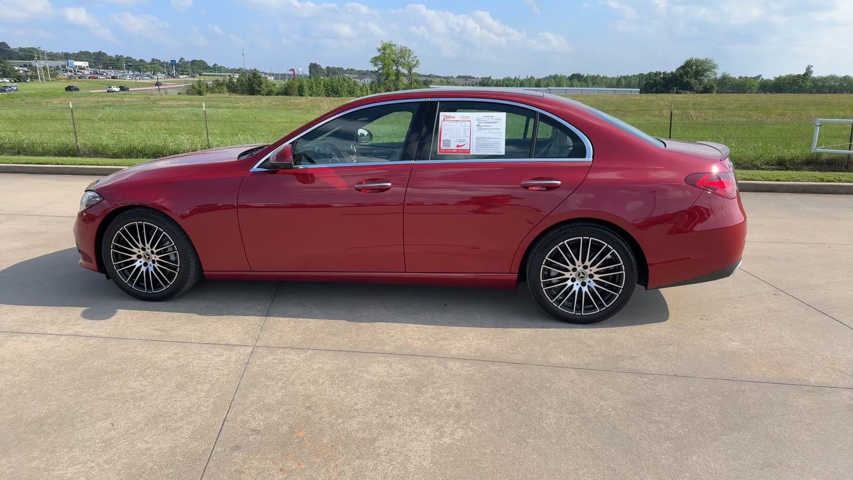 Used 2024 Red Mercedes-Benz C 300 image 6