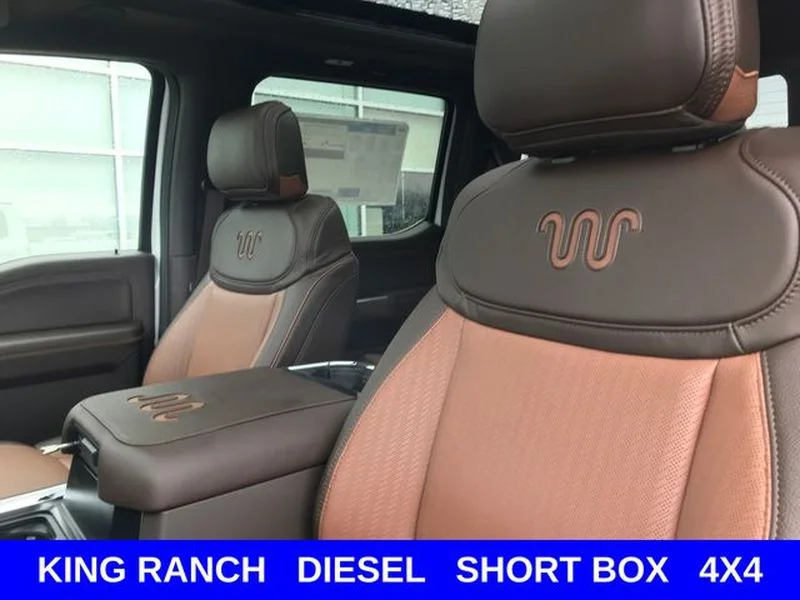New 2026 Star White Metallic Tri-Coat Ford F-350® King Ranch® image 10