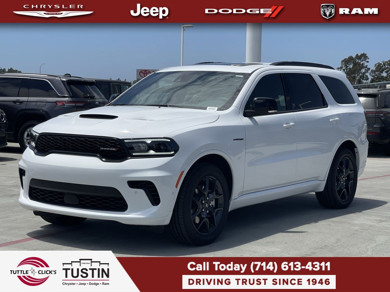 New 2026 White Knuckle Clearcoat Dodge GT Plus HEMI V8 image 3
