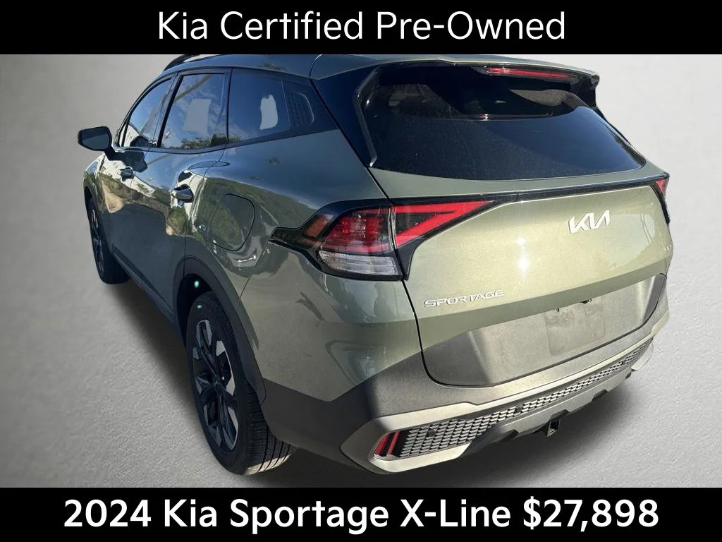 Certified Used 2024 Green Kia X-Line image 6