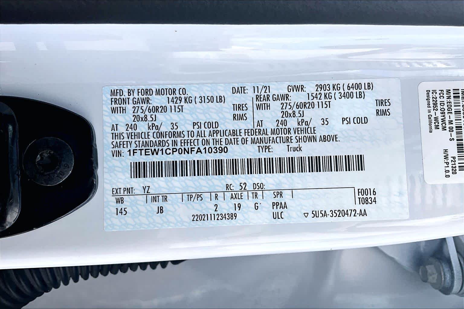 Used 2022 Oxford White Ford XL image 36