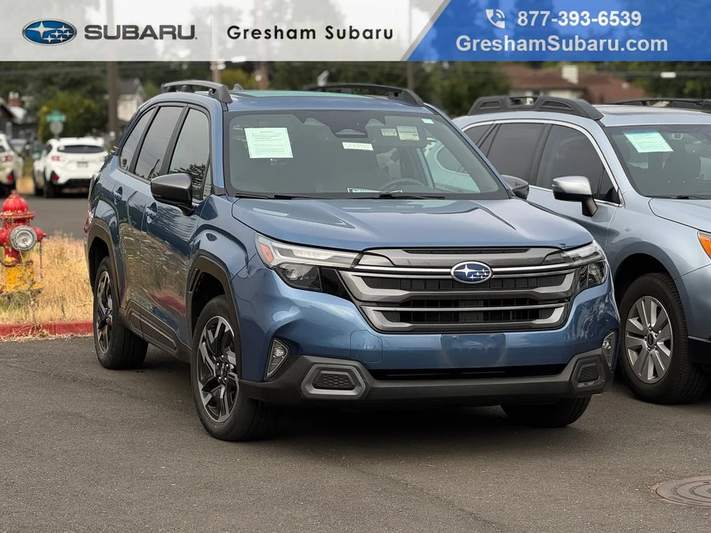 Used 2025 Horizon Blue Pearl Subaru Limited image 1