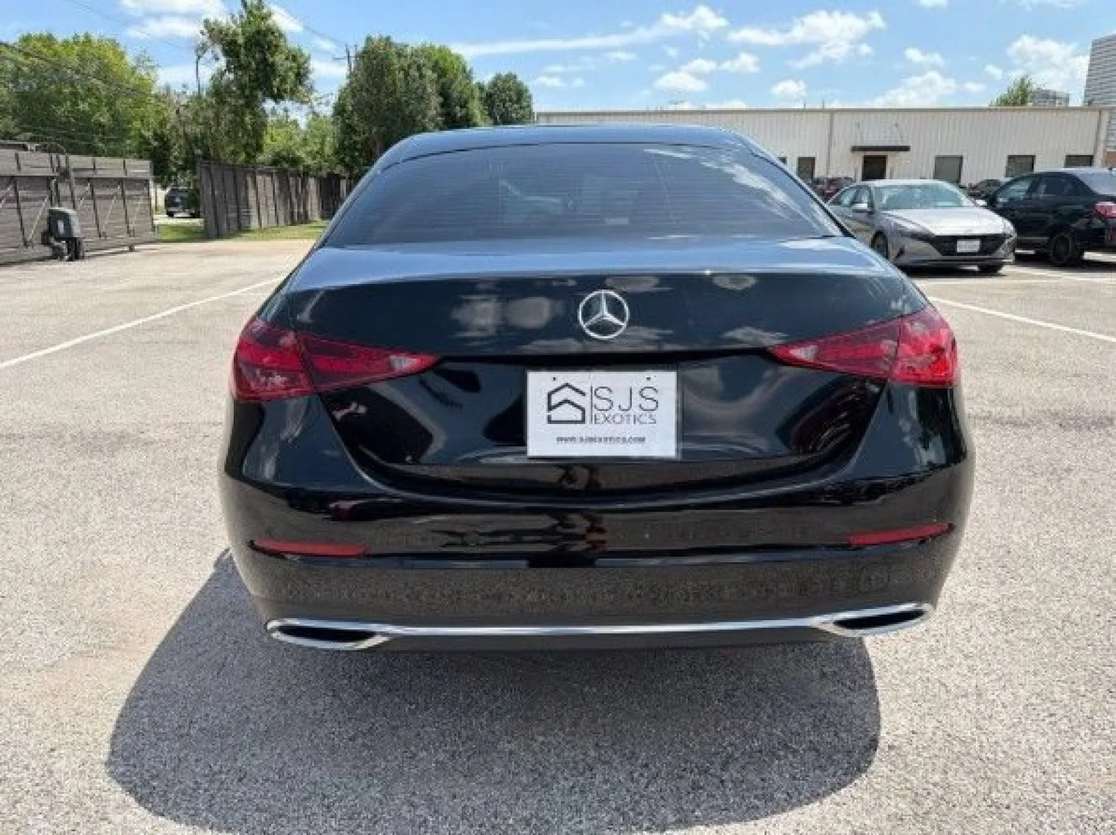 Used 2022 Obsidian Black Metallic Mercedes-Benz C 300 image 3