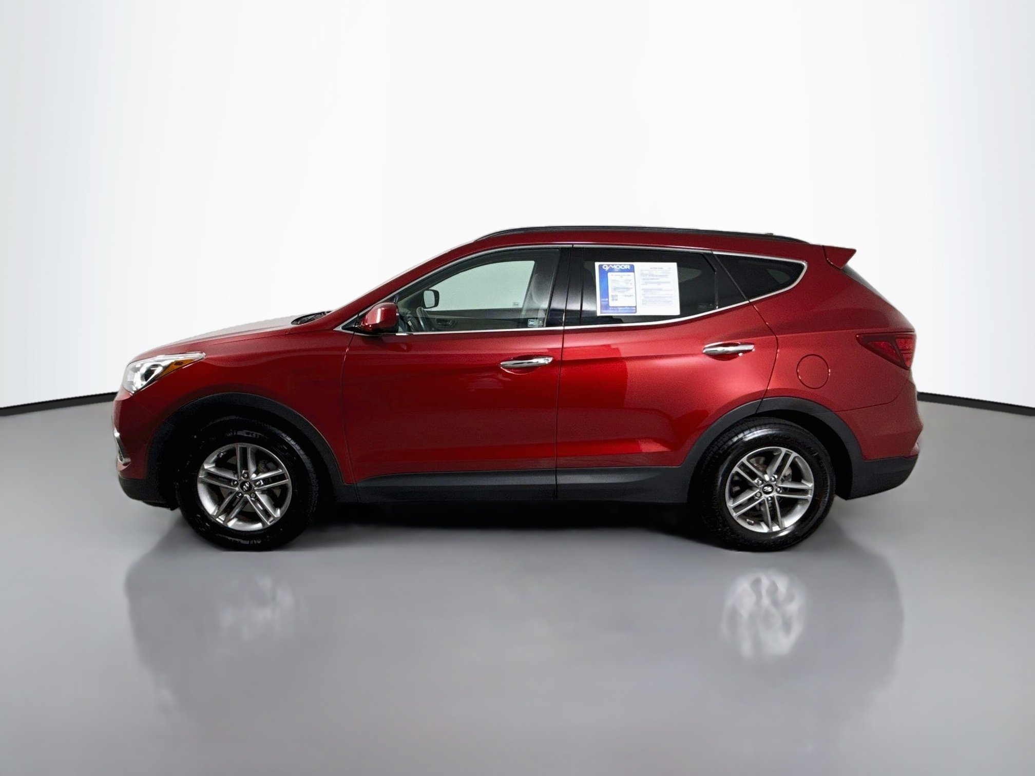 Used 2017 Serrano Red Hyundai 2.4L image 9