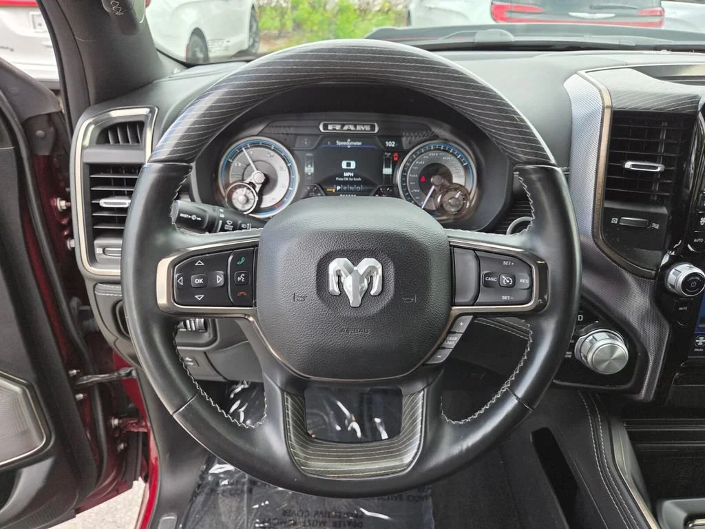 Used 2021 Delmonico Red Pearlcoat Ram Limited image 26