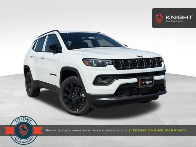 New 2026 Bright White Clearcoat Jeep Latitude image 1