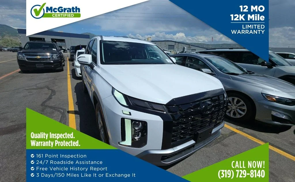 Certified Used 2025 White Hyundai SEL image 1
