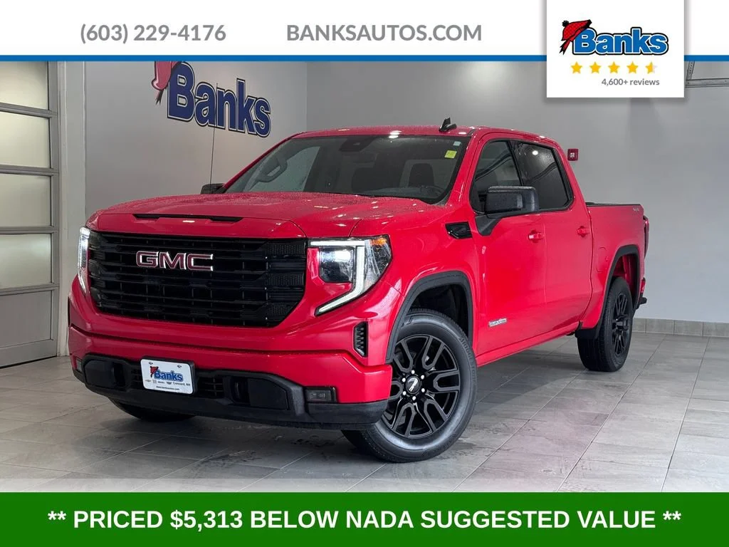Certified Used 2023 Cardinal Red GMC Elevation image 1