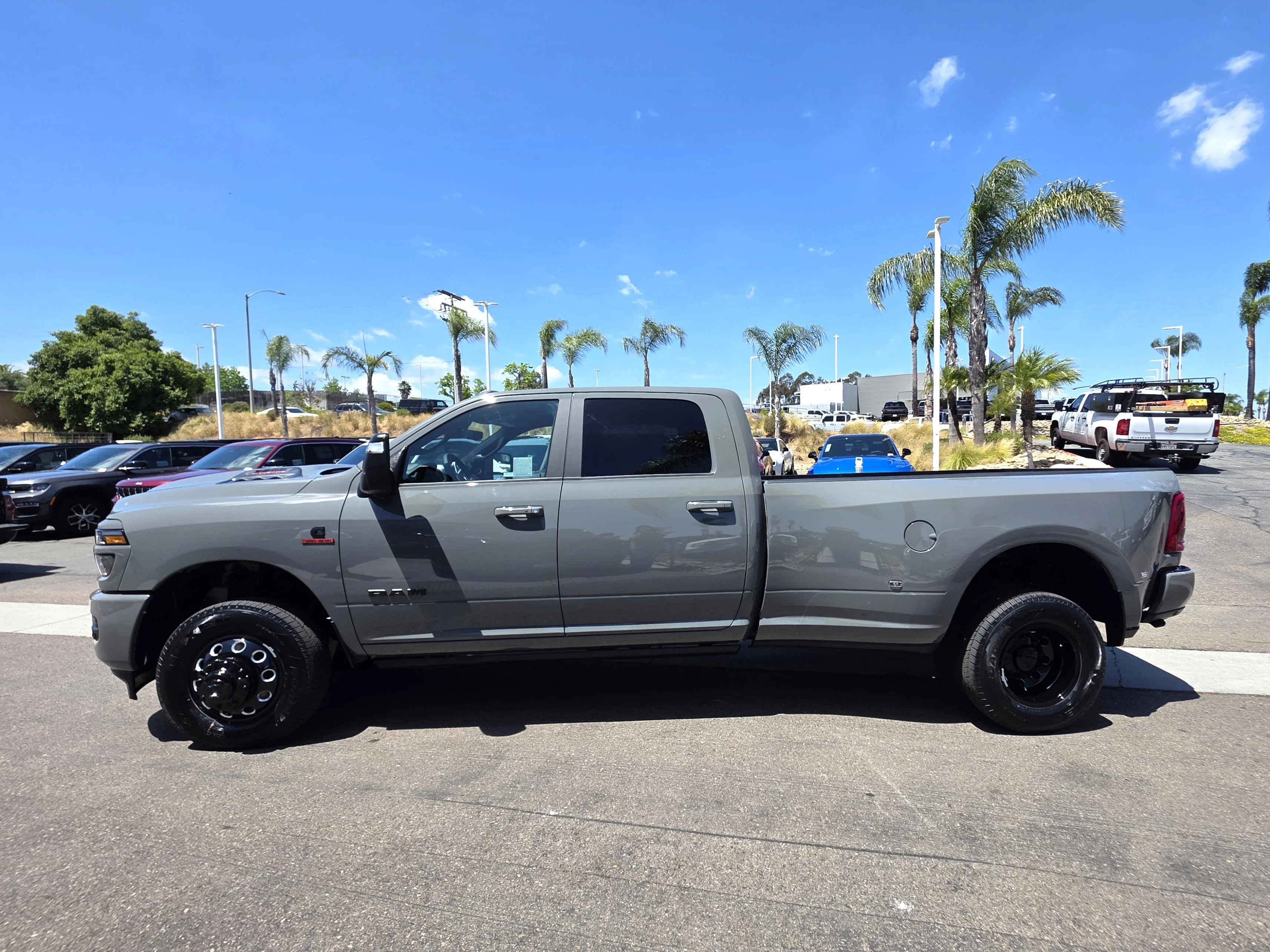 New 2026 Gray Clearcoat RAM Laramie image 2