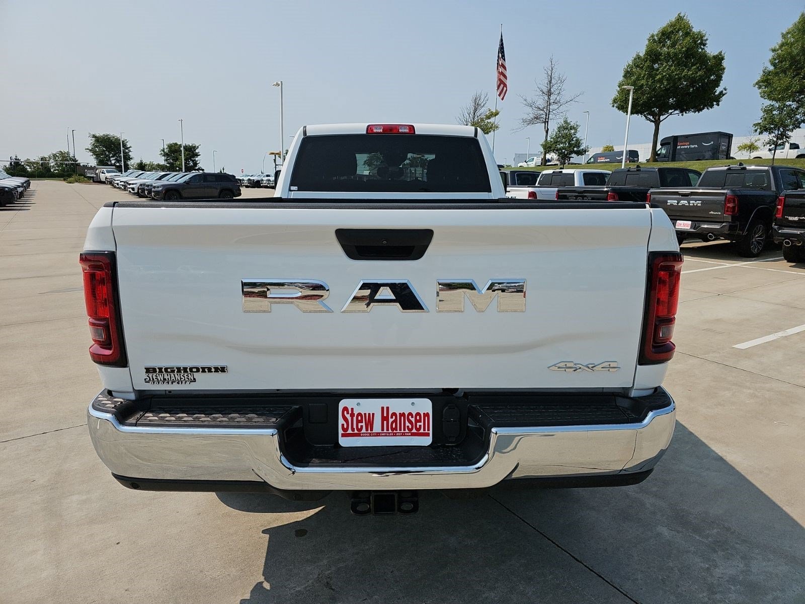 New 2026 Bright White Clearcoat Ram Big Horn image 4