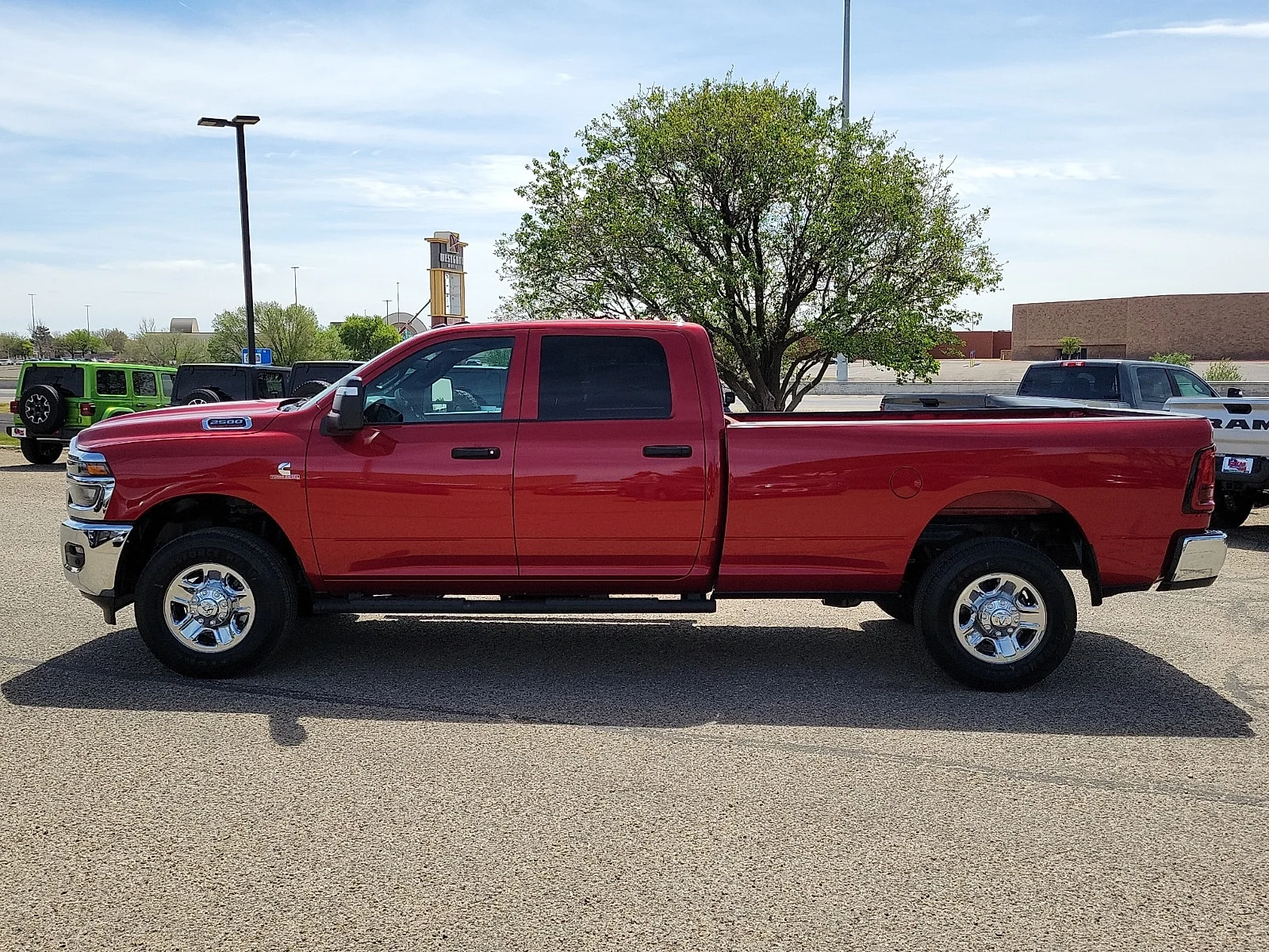 New 2026 PR6 Molten Red Ram TRADESMAN CREW CAB 4X4 8