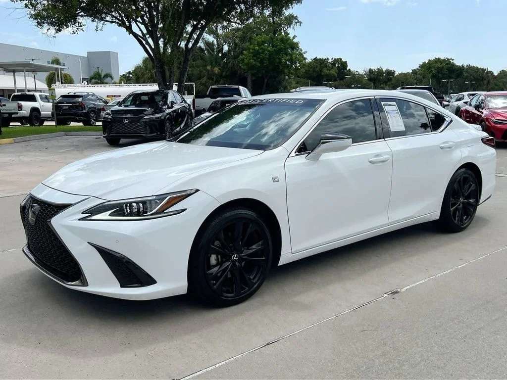 Certified Used 2024 ULTRA WHITE Lexus 350 F Sport image 3