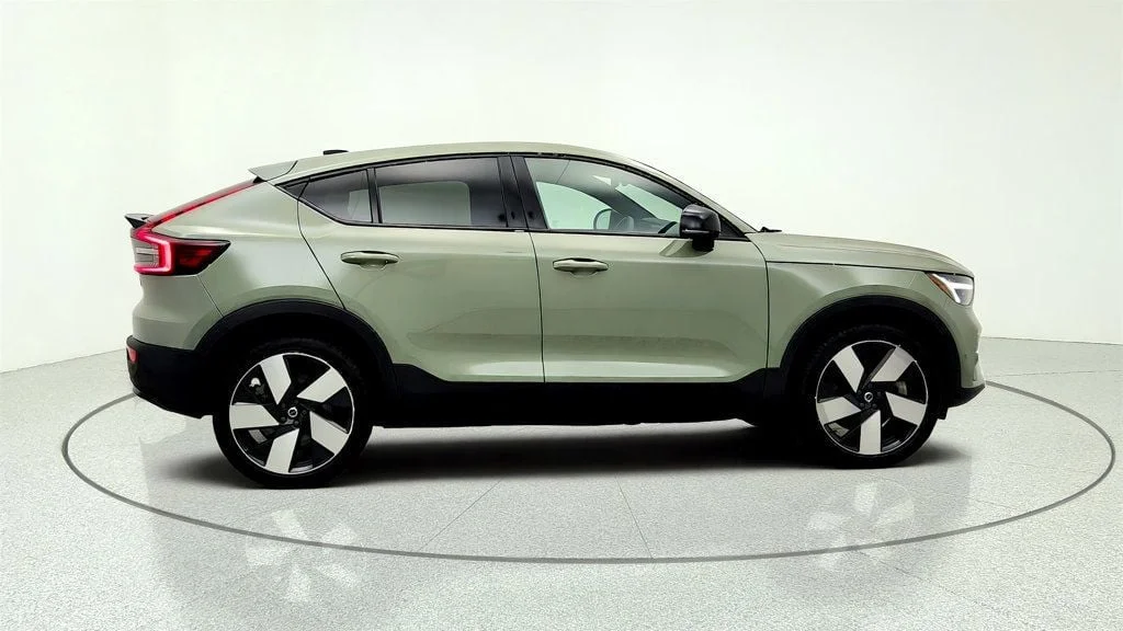Used 2023 Sage Green Metallic Volvo Twin eAWD Ultimate with Pixel LED Headlights image 4
