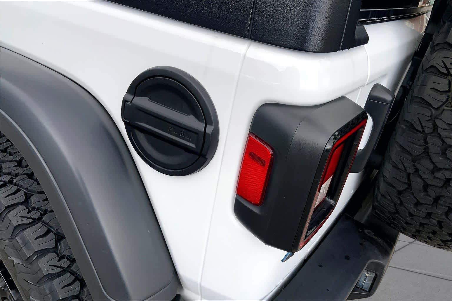 Used 2024 Bright White Clearcoat Jeep Willys image 29