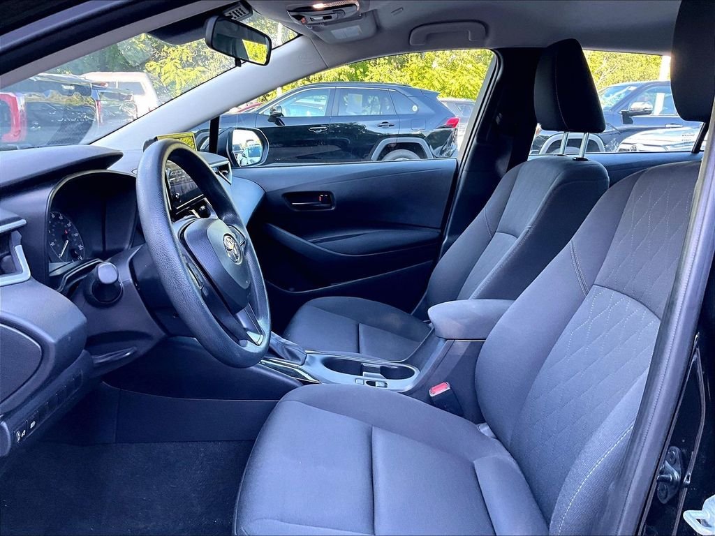 Certified Used 2025 Black Toyota LE image 4