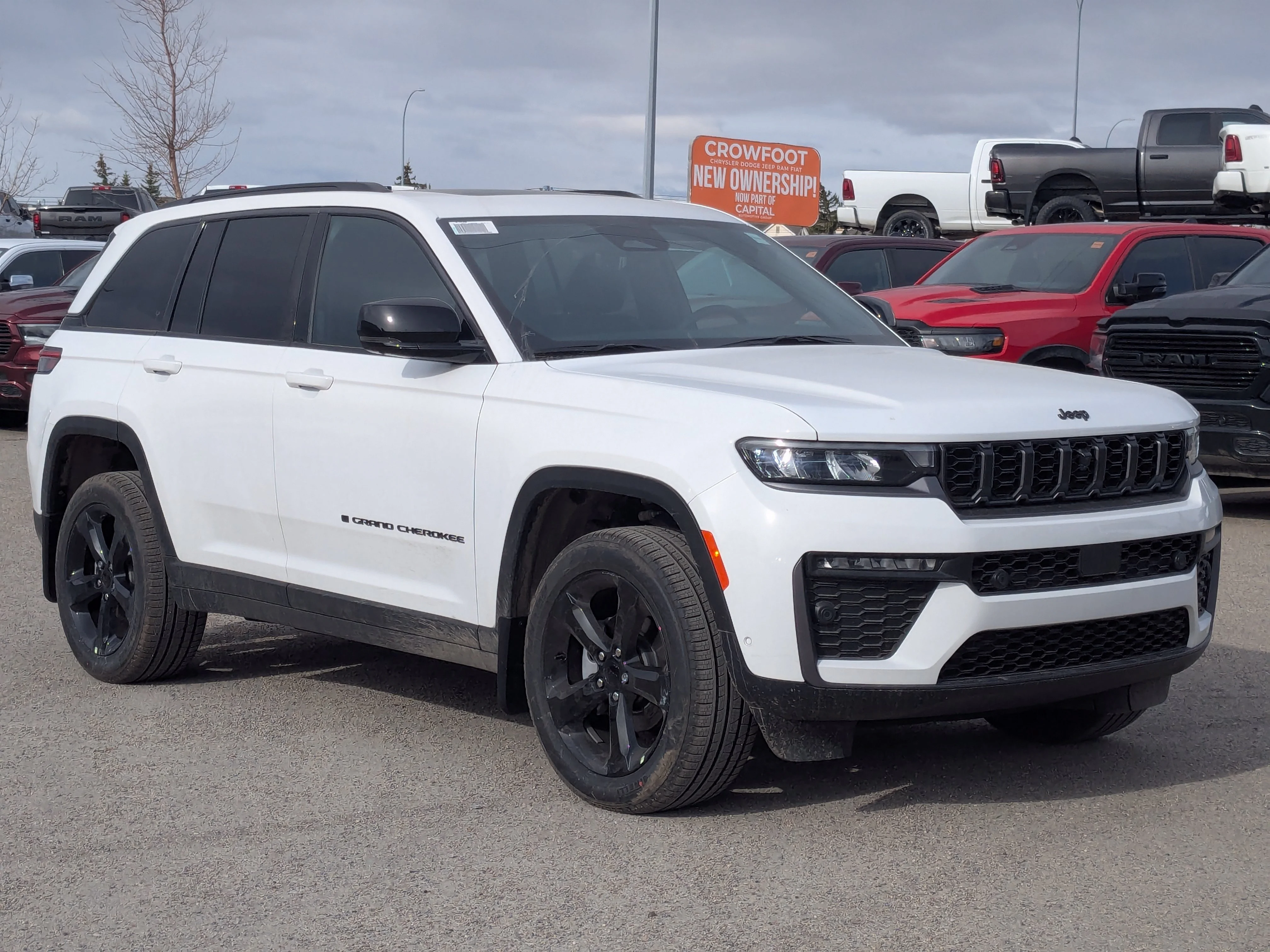 New 2026 White Jeep 85th Anniversary - - $12K Pref Pkg 2C7 - Pano Sunroof - 2nd Row Heated Seats - Leatherette & More! image 2