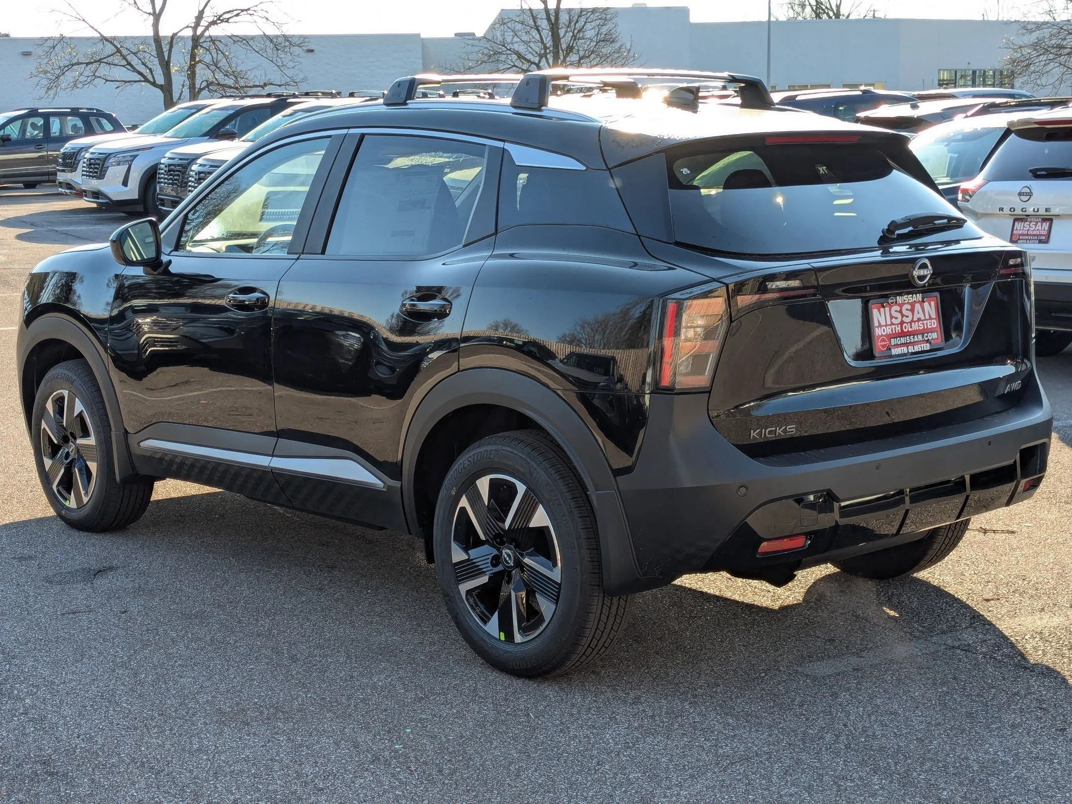 New 2026 Super Black Nissan SV image 8