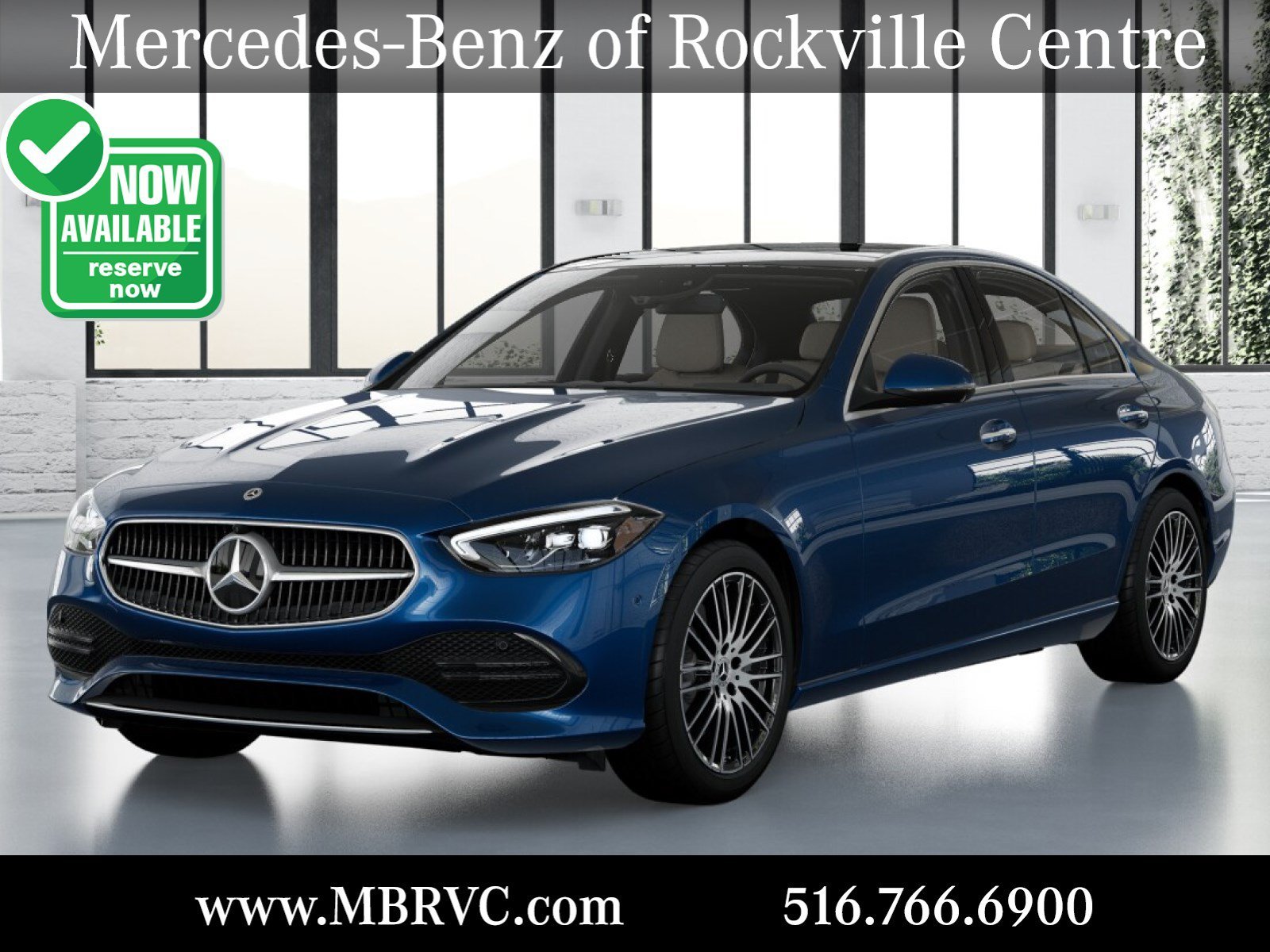 New 2026 Starling Blue Metallic Mercedes-Benz C 300 4MATIC® image 1