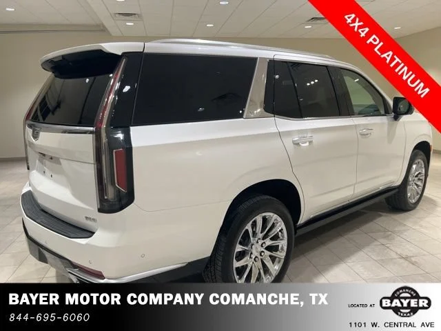 Used 2023 Crystal White Tricoat Cadillac Premium Luxury Platinum image 5