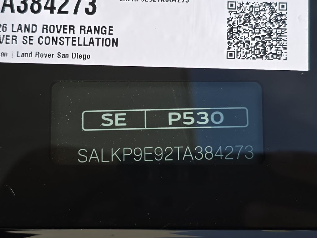 New 2026 Constellation Blue Ultra Metallic Gloss Land Rover SE image 38