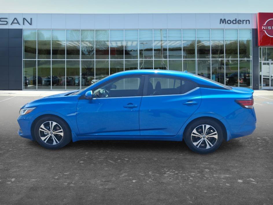 Used 2020 Electric Blue Metallic Nissan SV image 7
