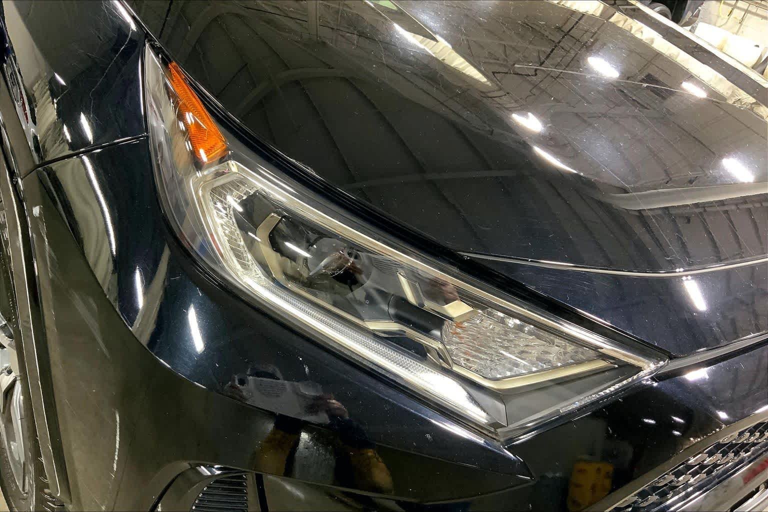 Used 2021 Midnight Black Metallic Toyota SE image 28