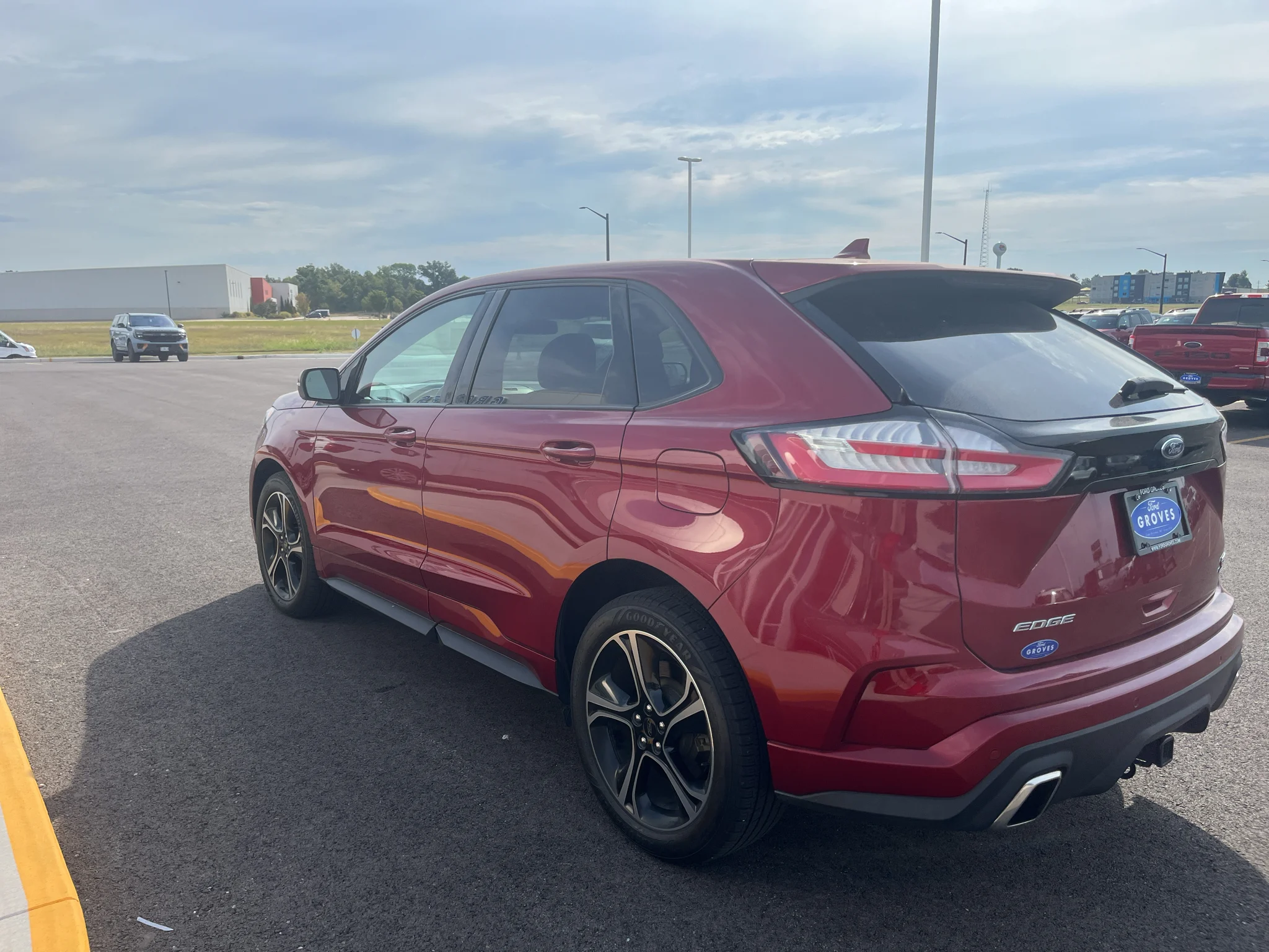 Used 2019 Ruby Red Metallic Tinted Clearcoat Ford ST image 4