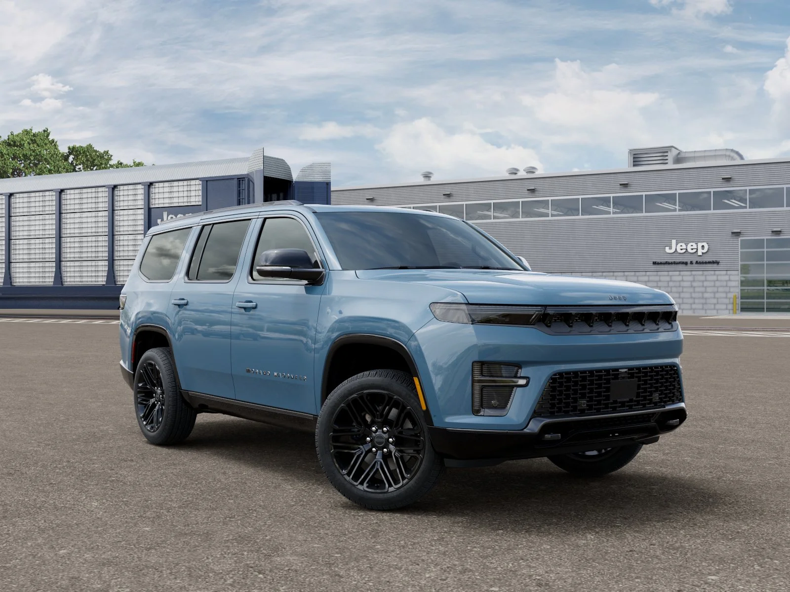 New 2026 Steel Blue Exterior Paint Jeep Grand Wagoneer image 3