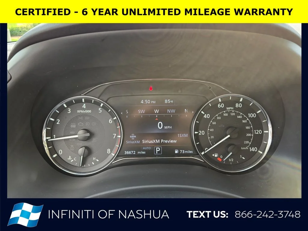 Certified Used 2023 Black INFINITI Premium Select image 20
