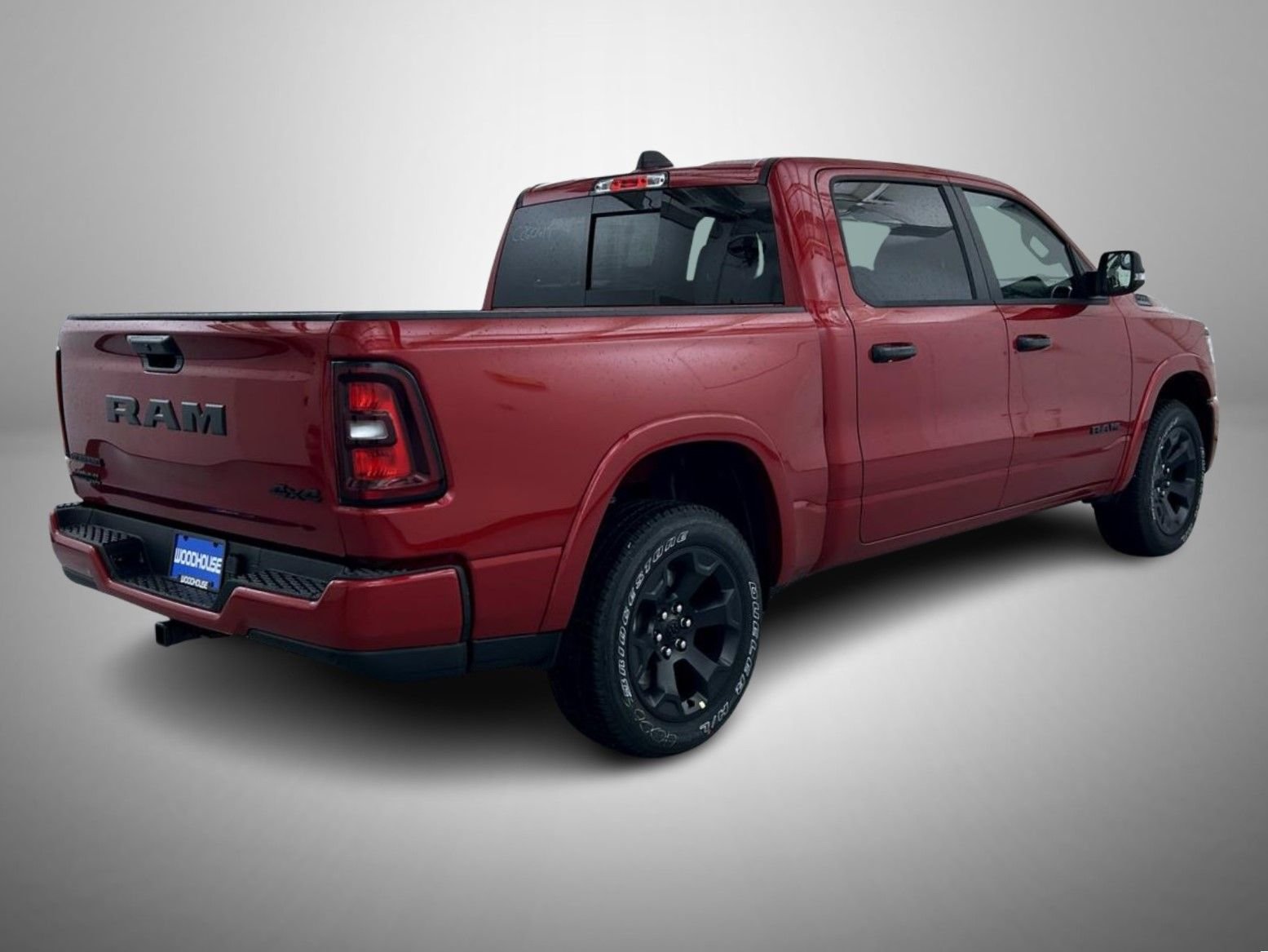 New 2026 Molten Red Pearl-Coat Exterior Paint RAM Big Horn/Lone Star image 5