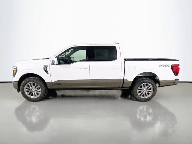 New 2026 Star White Metallic Tri-Coat Ford King Ranch image 3