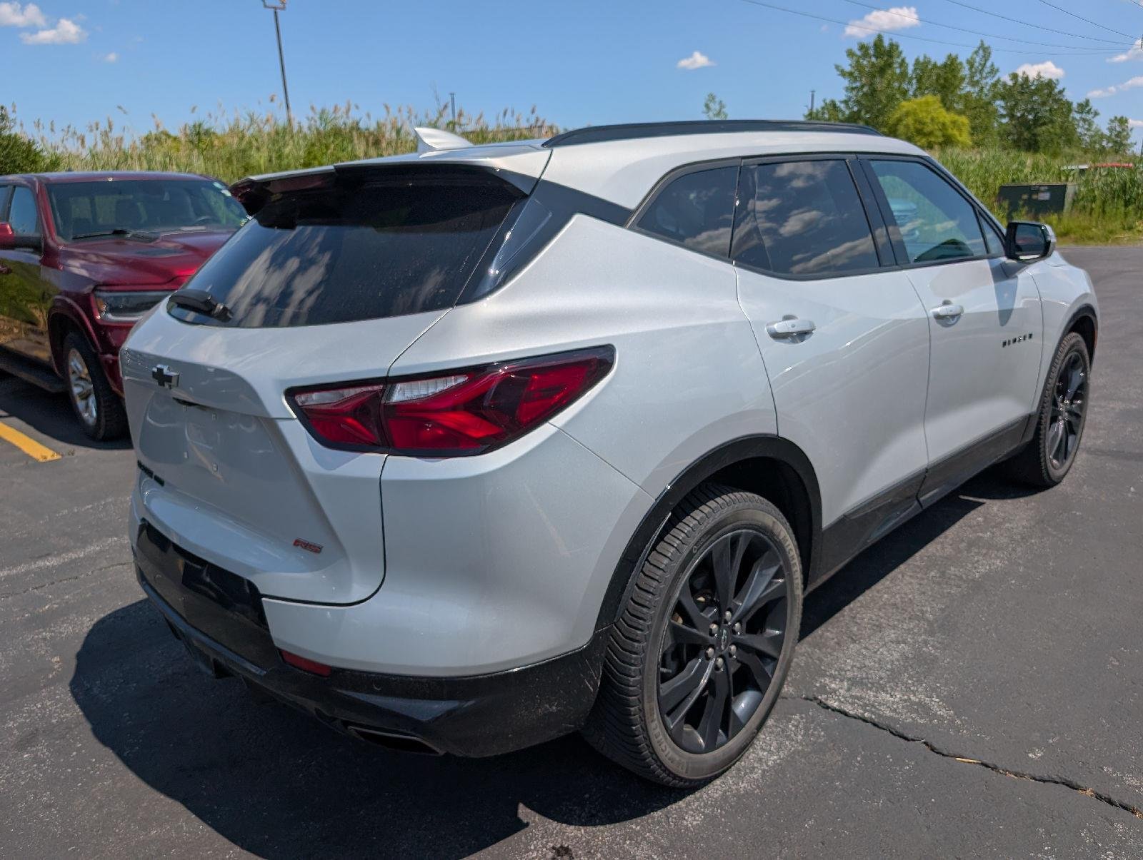 Used 2021 Silver Ice Metallic Chevrolet RS image 8