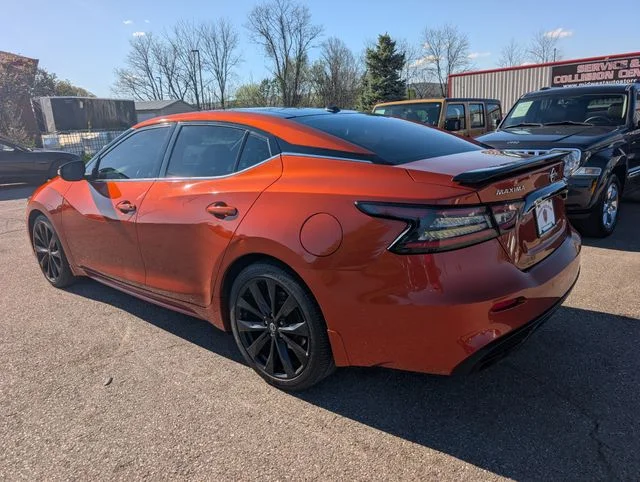 Used 2019 Orange Nissan Platinum image 4