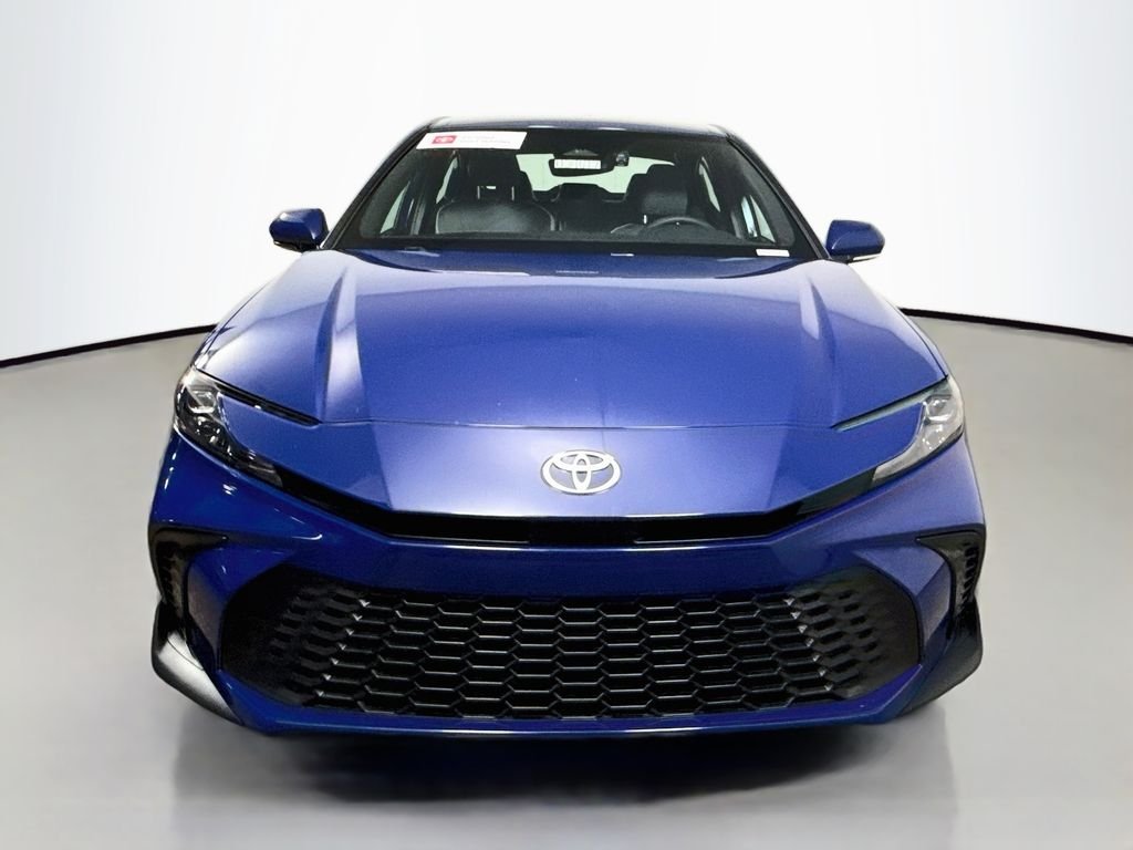 Used 2025 Reservoir Blue Toyota SE image 2
