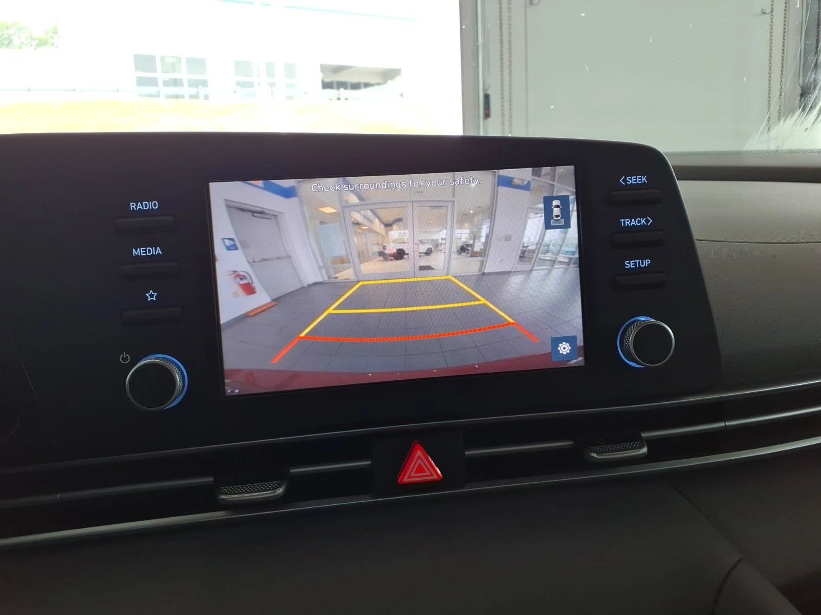 Used 2023 Scarlet Red Pearl Hyundai SE image 29