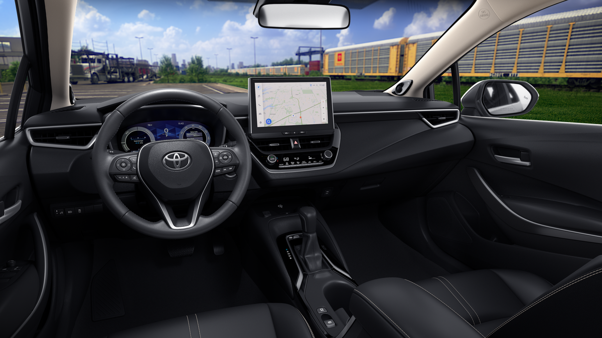 New 2026 Midnight Black Metallic Toyota Hybrid XLE image 19