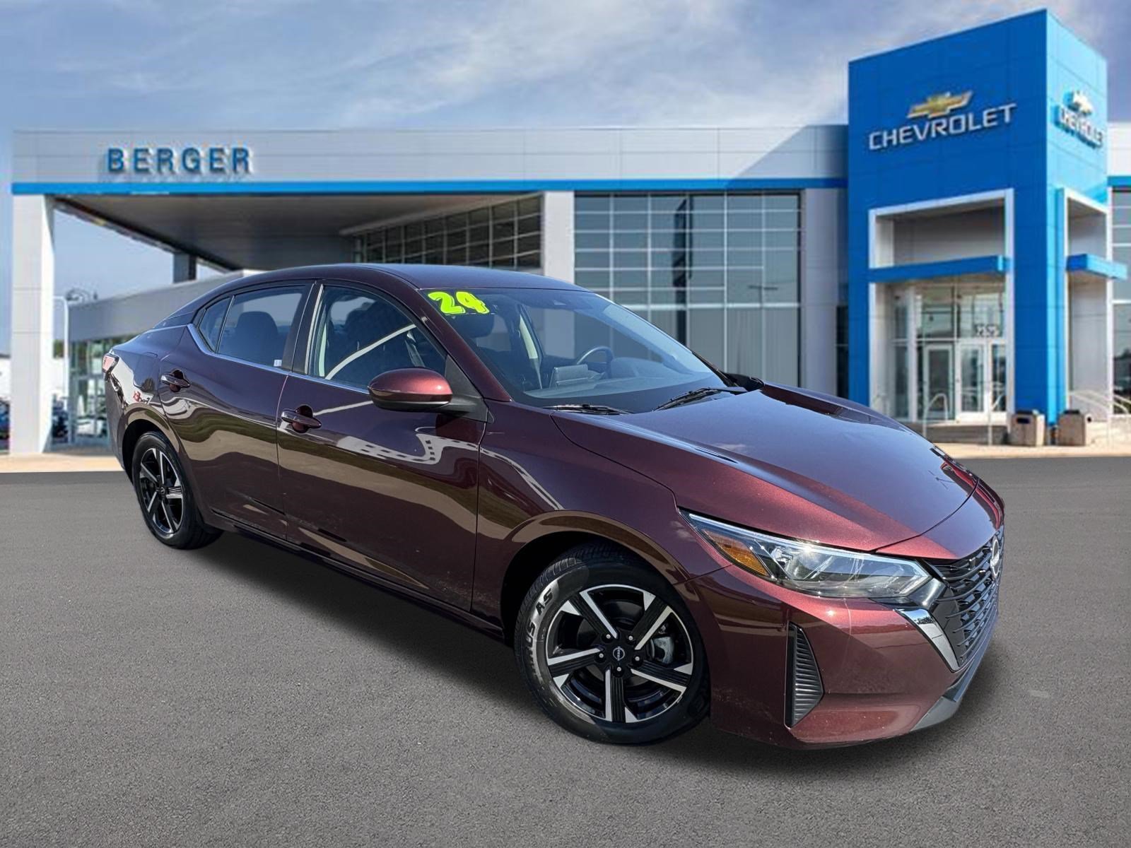 Used 2024 Red Nissan SV image 3