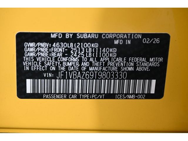 New 2026 Yellow Subaru Series.Yellow image 53